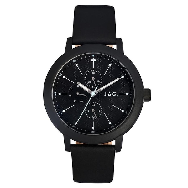 Jag Marlo Black 45mm Watch