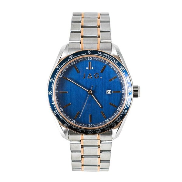 Jag Lonsdale Silver Stainless Steel 44mm Watch