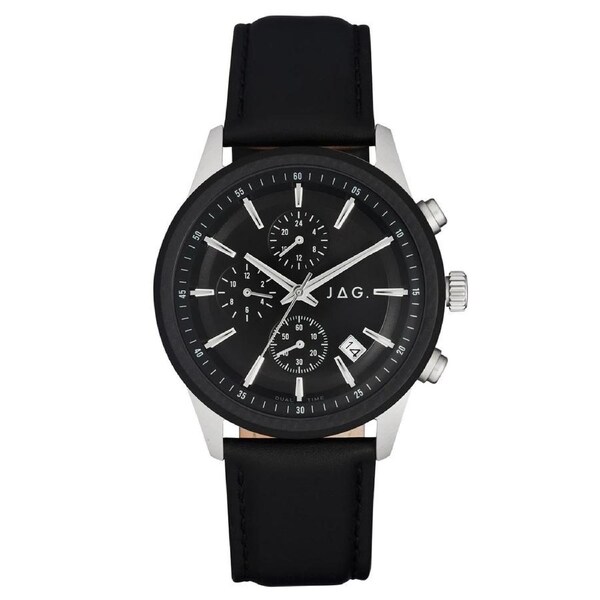 Jag Jamieson Black 42mm Watch