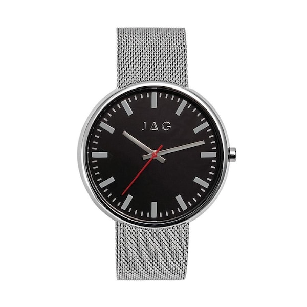 Jag Glebe Silver Stainless Steel 42mm Watch