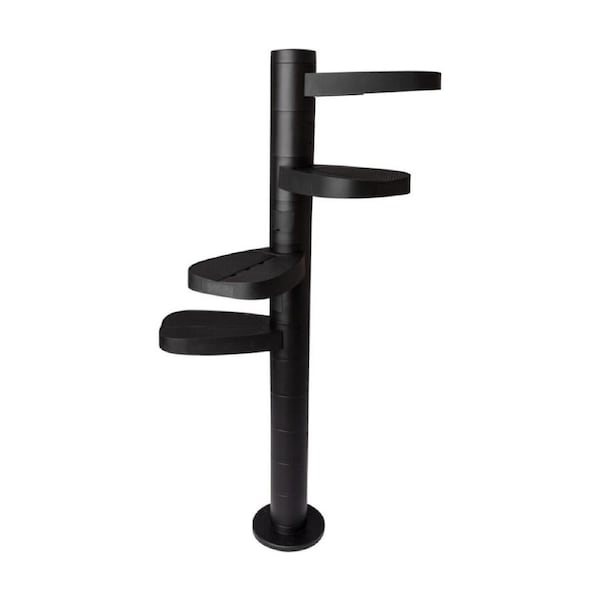 Monkee Tree Scalable Cat Climbing Ladder 12 Trunk Starter Pack Black