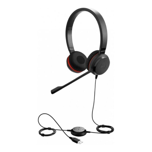 Jabra Evolve 20 SE UC Stereo USB Corded Headset