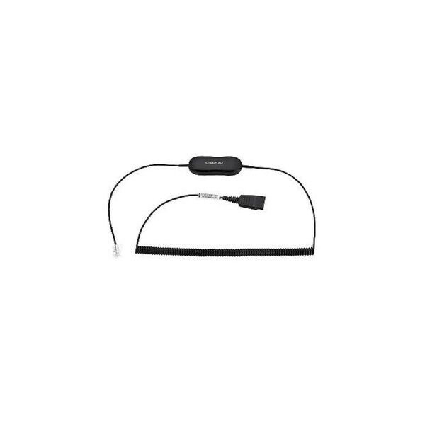 Jabra GN1218 AC Attenuation Coiled - 2m Curly