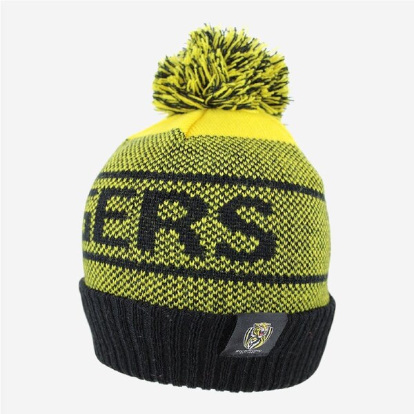 Richmond Tigers AFL Intercept Beanie - Black/ Yellow
