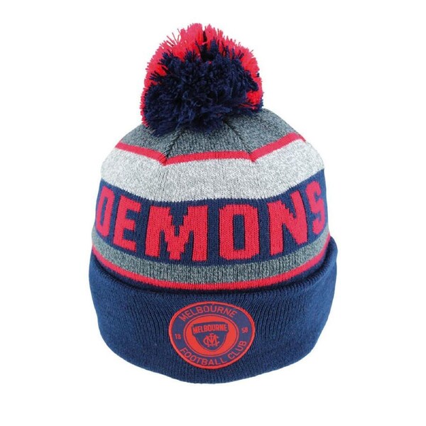 Melbourne Demons AFL Adults Tundra Beanie