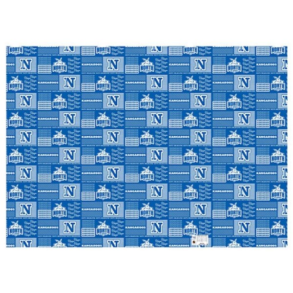 North Melbourne Kangaroos Wrapping Paper - 49cm x 69cm