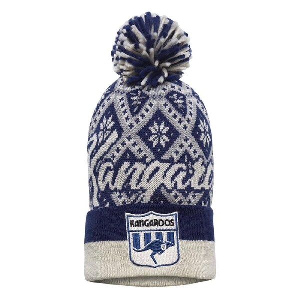 North Melbourne Kangaroos Adults Vintage Beanie