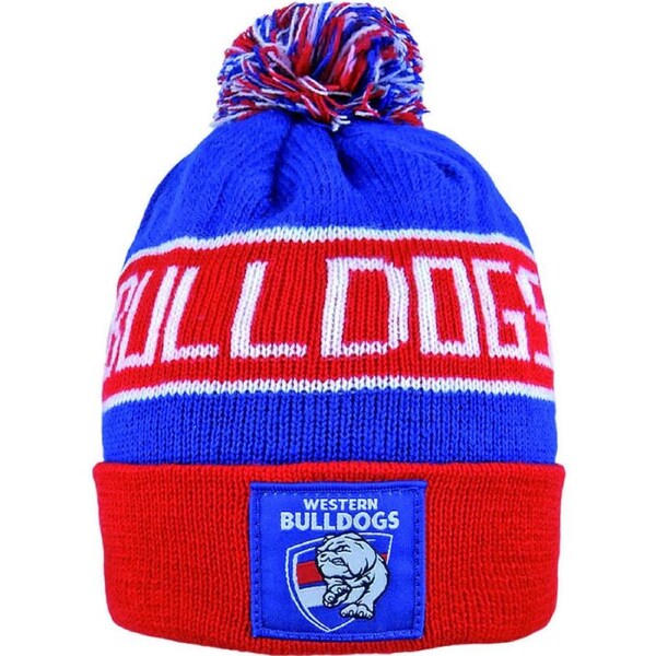 Western Bulldogs AFL Bar Beanie