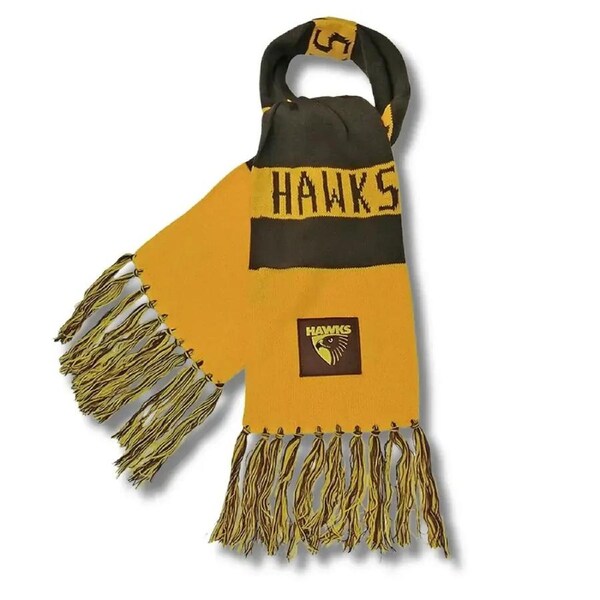 Hawthorn Hawks AFL Bar Scarf