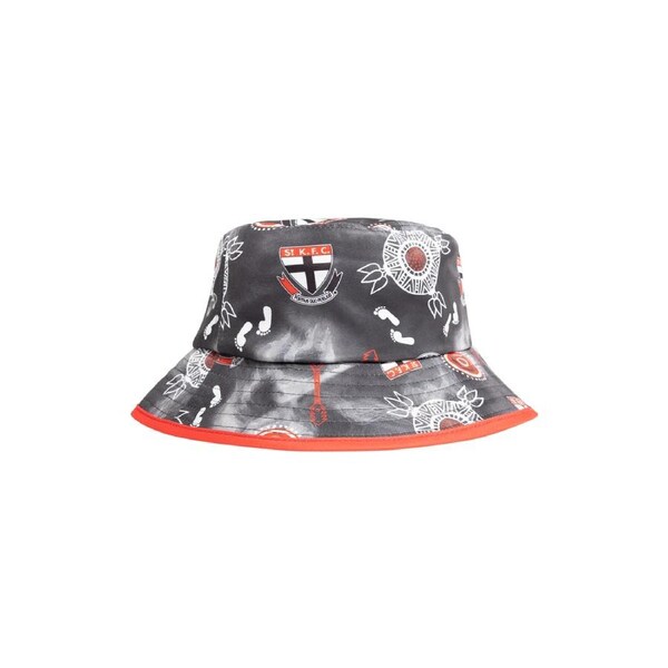 St Kilda Saints AFL Adults Indigenous Bucket Hat