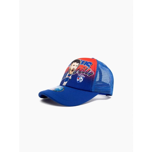 Western Bulldogs AFL Youth Henrik BONTEMPELLI Trucker Cap - BLUE