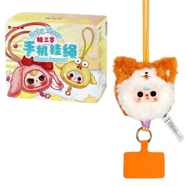 Baby Three: Phone Lanyard Strap Plush Blind Box