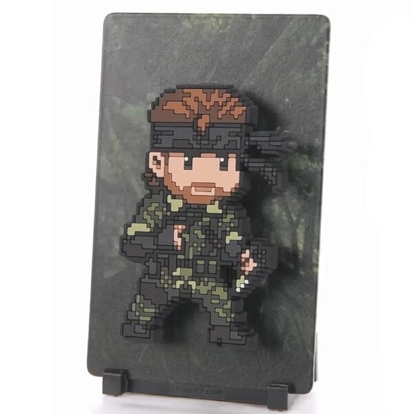 FiGGYZ Metal Gear Solid 3 Naked Snake 4.3 inch Pop Magnet Collectible