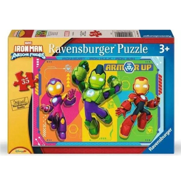 Ravensburger Marvel Iron Man and His Awesome Friends 35 Piece Puzzle