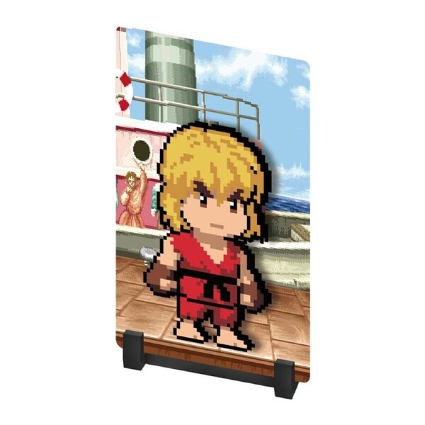 FiGGYZ Street Fighter 2 Ken 4.3 inch Pop Magnet Collectible