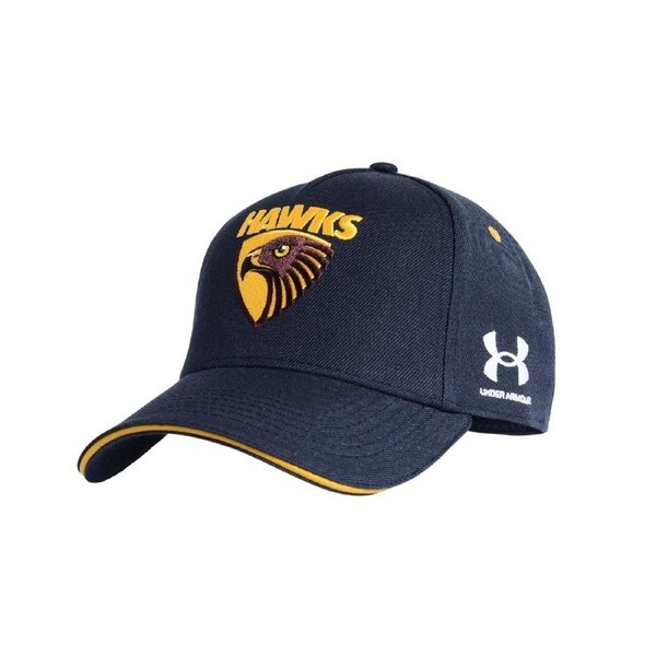 Hawthorn Hawks AFL 2026 Under Armour Media Cap - Midnight Navy