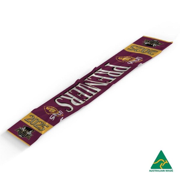 Brisbane Lions Premiers Cup Scarf