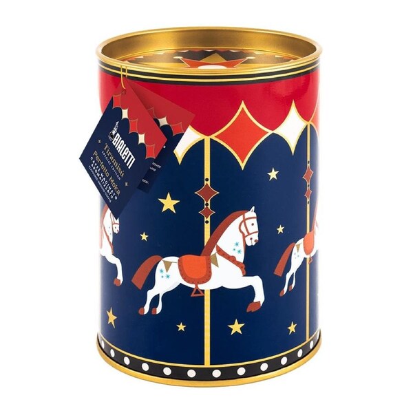 Bialetti Magico Ricordo Gift Tin & Perf Moka Tiramisu 250g