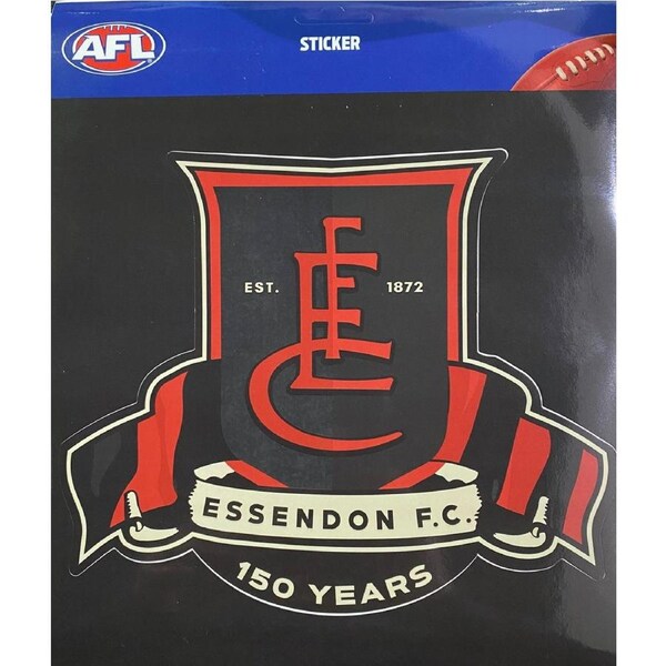 Essendon Bombers AFL 150 Year Sticker