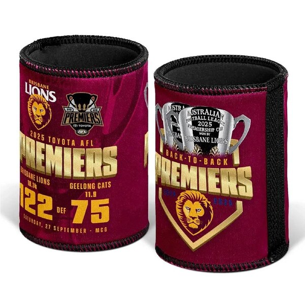 BRISBANE LIONS PREMIERS CAN COOLER SCORE PH1