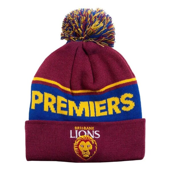 Brisbane Lions 2024 Premiers Adult Beanie