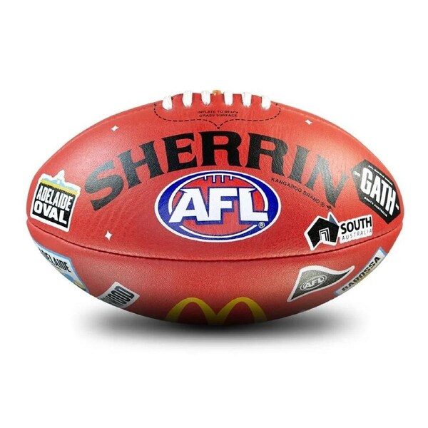 2025 AFL Gather Round Replica Game Ball - Red