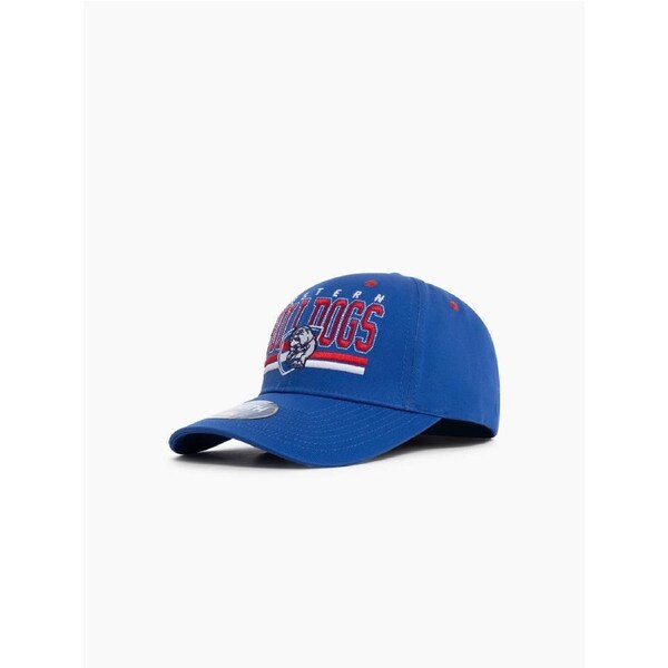 Western Bulldogs AFL Youth Wordmark Low Pro Cap - Blue