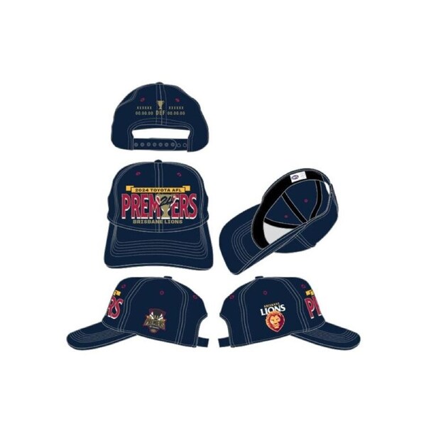 Brisbane Lions Adult 2024 Premiers Cap