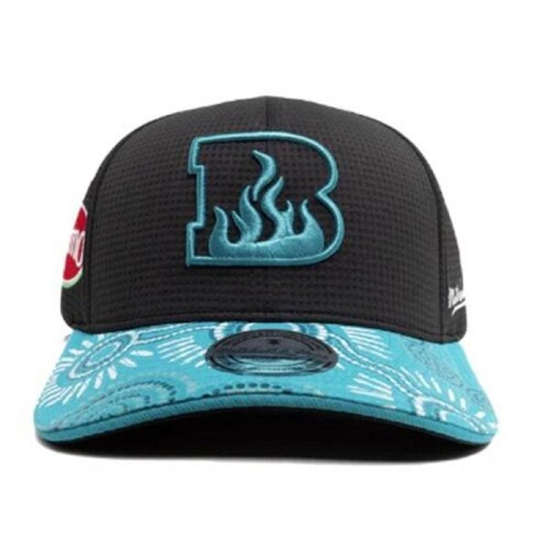Brisbane Heat BBL Adults Onfield Low Pro Cap - Black