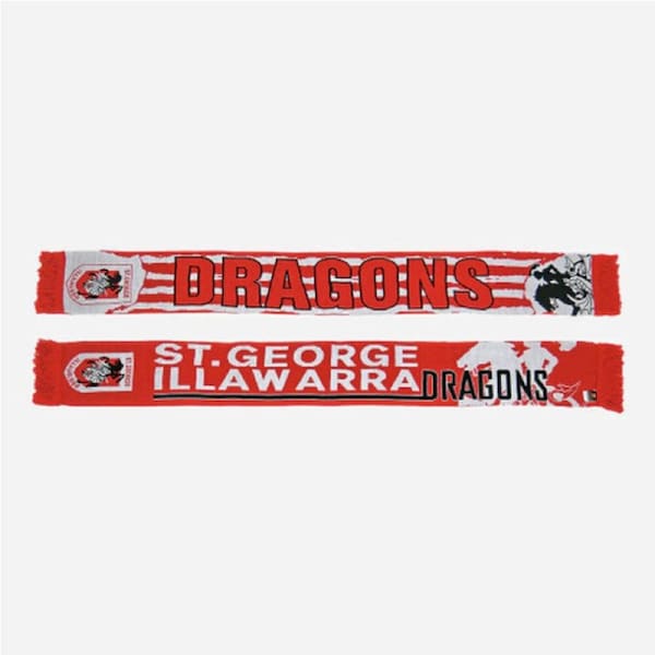 St George Dragons NRL Alliance Jacquard Scarf