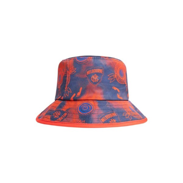 Melbourne Demons AFL Adults Indigenous Bucket Hat