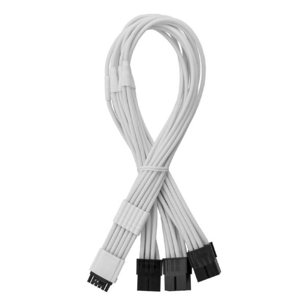 CableMod Pro ModFlex 12V-2x6 PCIe Extension Triple 8-pin White