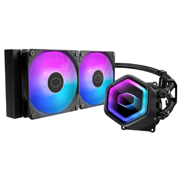 Cooler Master MasterLiquid 240L Core II ARGB AIO CPU Cooler Black