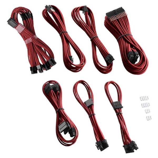 CableMod PRO ModMesh RT-Series 12V-2x6 Cable Kit Blood Red