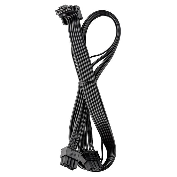 CableMod Basics C 12V-2x6 90 Deg Cable for Corsair Variant B Dual 8-pin Black