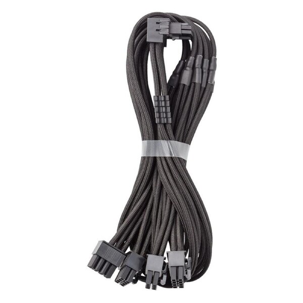CableMod ModFlex 12V-2x6 90 Deg PCIe Cable for ASUS, Seasonic & Phanteks Variant B Black