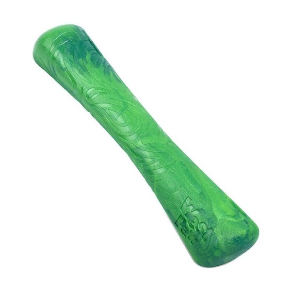 West Paw Drifty Bone Pet Dog Fetch Throwing Soft Chew Toy Large Emerald