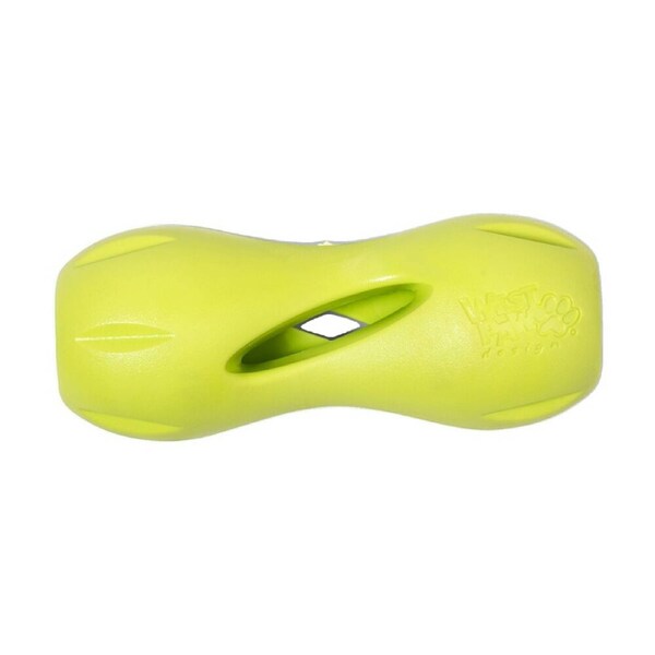 West Paw Qwizl Pet Dog Interactive Treat Dispenser Chew Toy Large Granny Smith