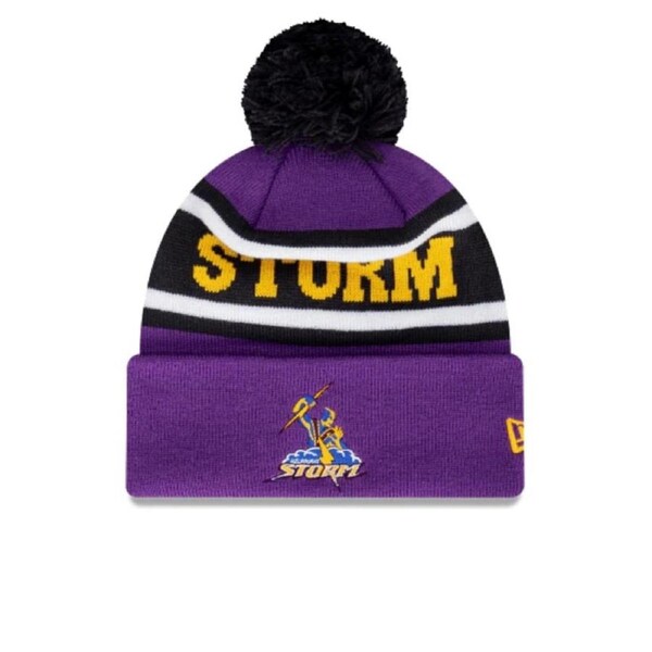 Melbourne Storm New Era Retro Spellout Beanie