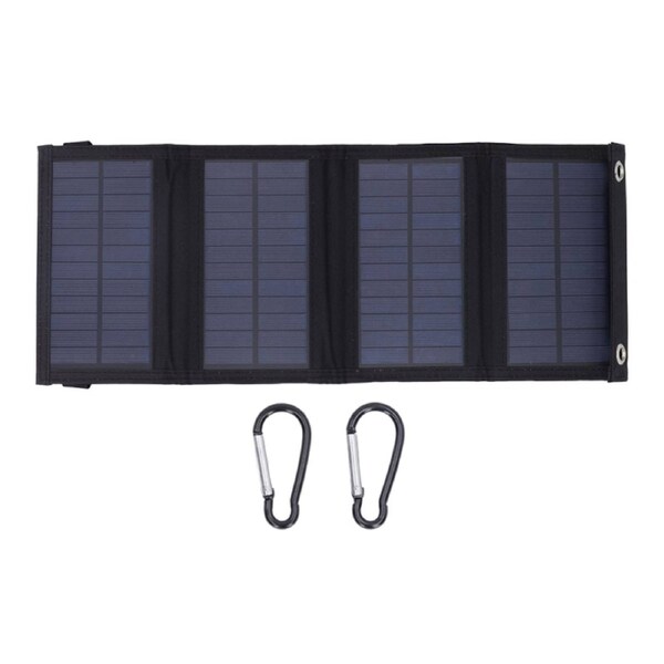 Deal365 10W 5V Folding Solar Panel Charger Kit IP65 Foldable Solar Charger Board