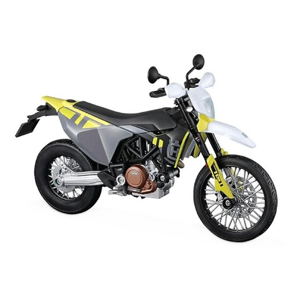 Maisto 1:12 Scale Husqvarna 701 Supermoto 2023 Diecast Motorcycle Model