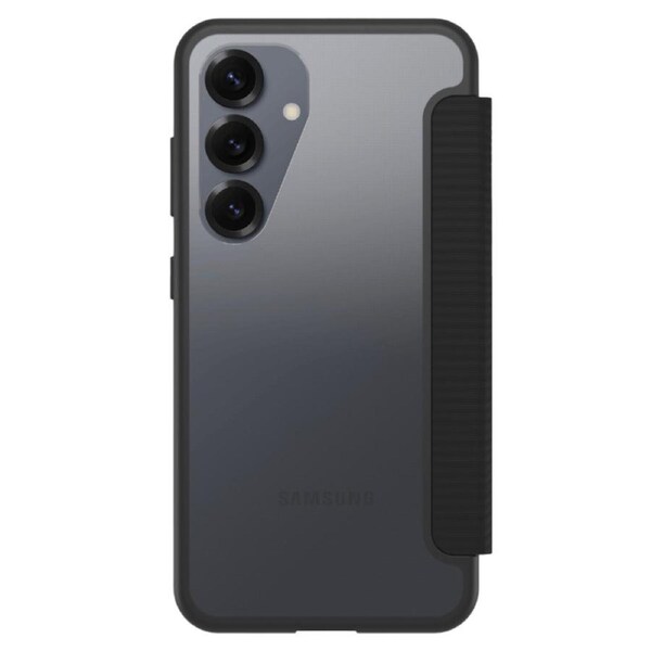 OtterBox React Folio Case (Suits Galaxy S25) - Black Crystal