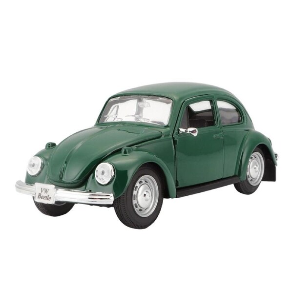 Maisto 1:24 Scale Volkswagen Beetle 1973 Green Diecast Car Model