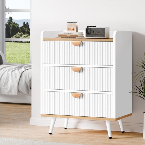 ALFORDSON Chest of Drawers 3-Drawer Storage Cabinet Dresser Wood