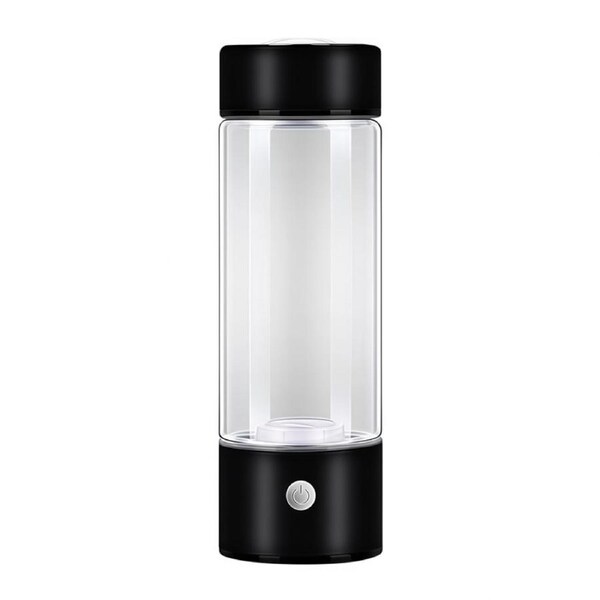 Catzon Hydrogen Water Bottle Portable Hydrogen Water Ionizer-Black
