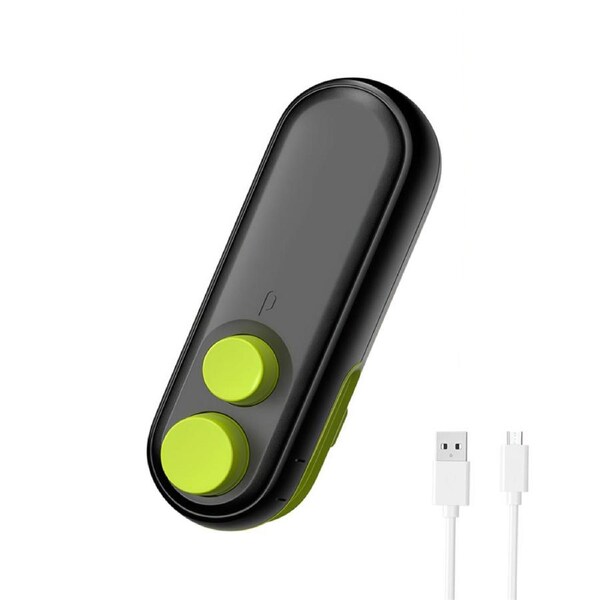 Catzon 2in1 Mini snack bag sealing machine Heat snack bag selaer-Green