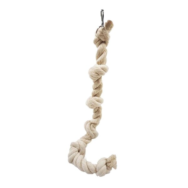 Parrot Chewing Climbing Rope Toy for Birds Cage Interactive Perch Play Equipment