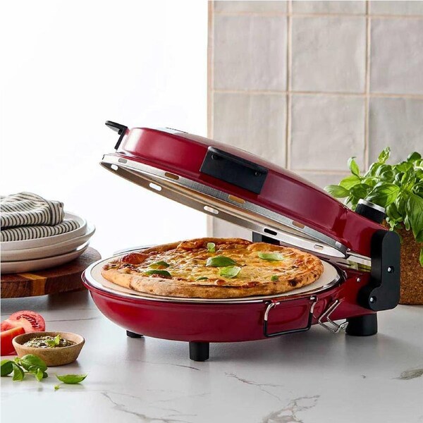 Baccarat Premium Pizza Maker - Electric Kitchen Pie Baker Baking Machine Oven