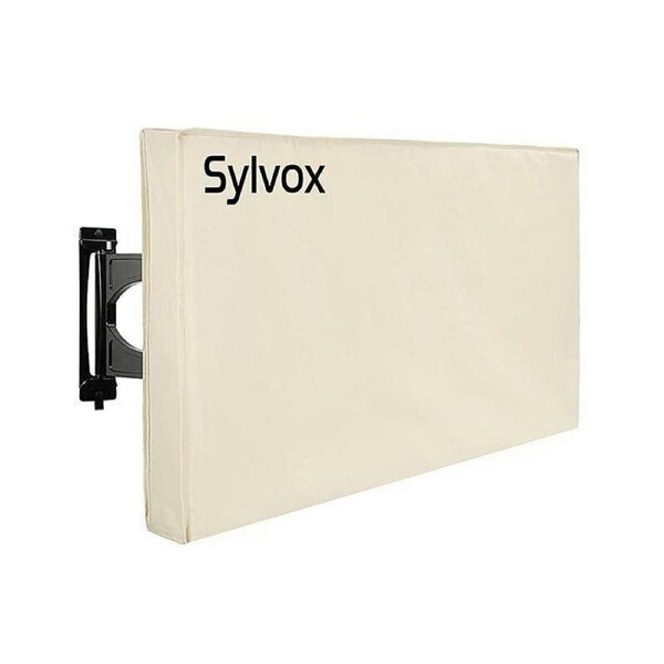 Sylvox Waterproof Outdoor TV Cover 65 Humanized Design make TV as New as Ever