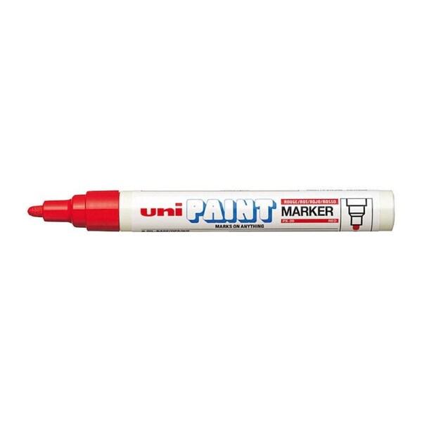 uni Pnt Mrk Blt PX20 Red Bx12